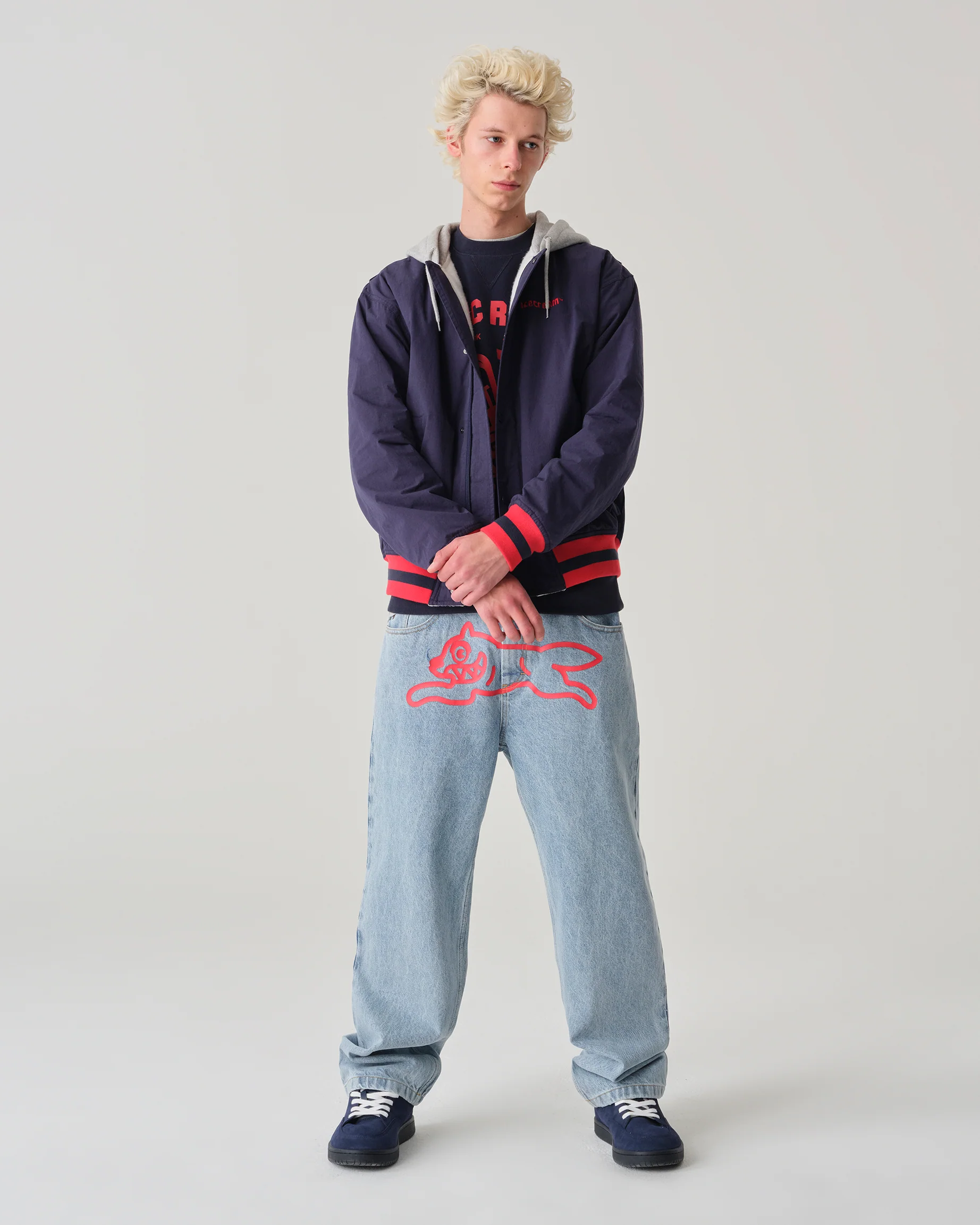 Running Dog Double Scoop Denim Pant - Macdery