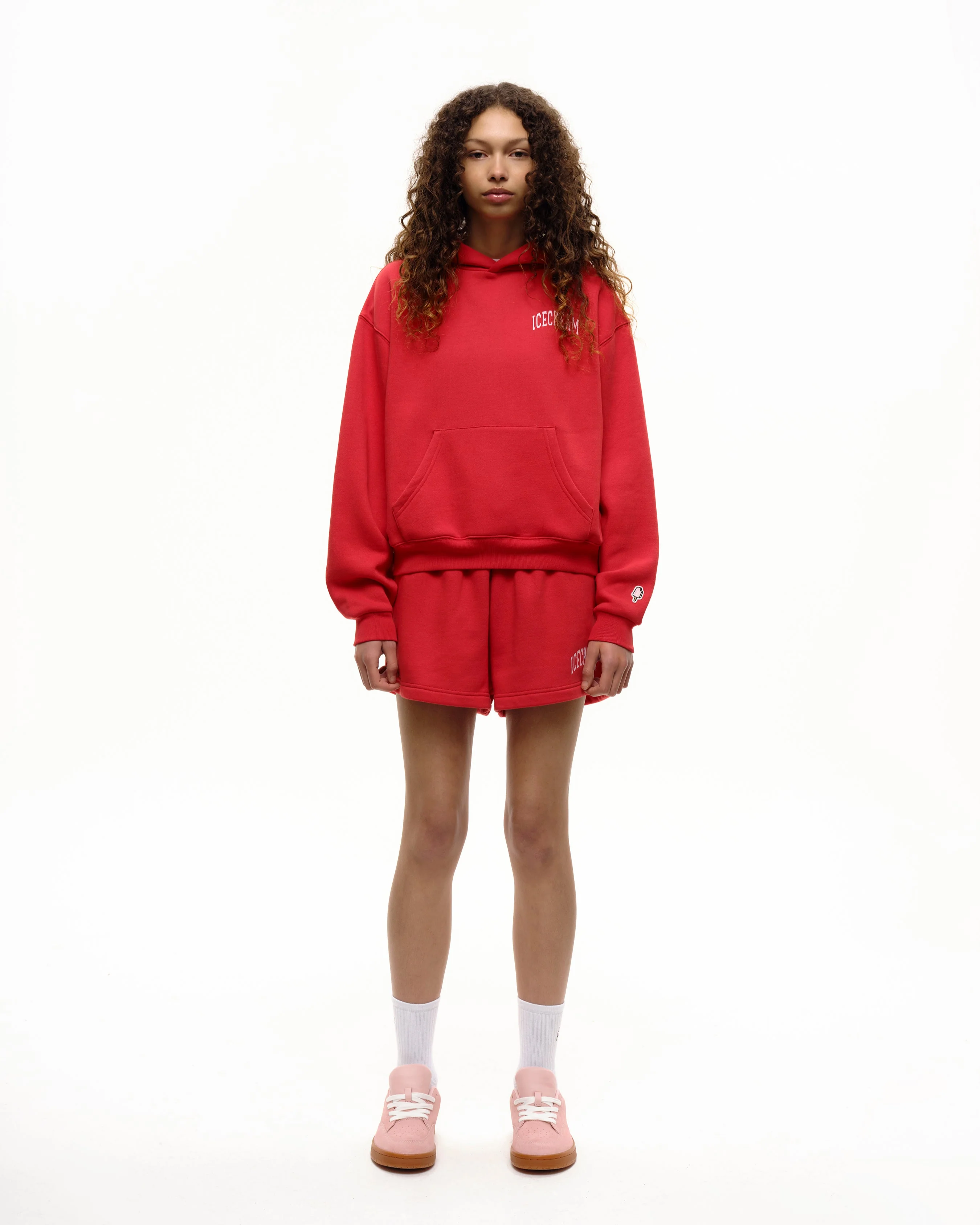Womens College Cropped Popover Hood - Macdery